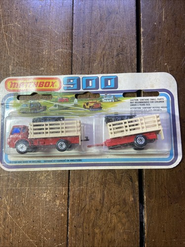 Vintage matchbox car cattle - vintage,